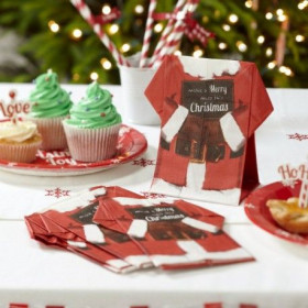 Vaisselle jetable Noel