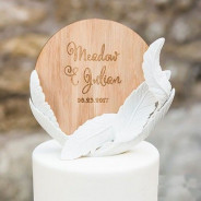 Figurine mariage rustique