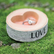 Porte alliances rustique