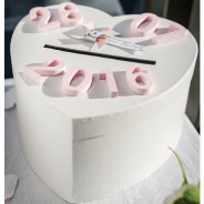 Urne mariage romantique