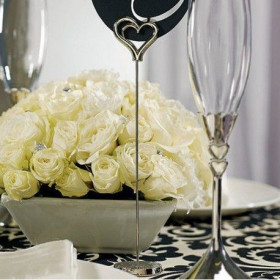 Deco table romantique