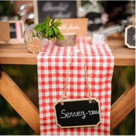 Deco table champêtre
