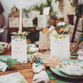 Collection Exotique vert et or